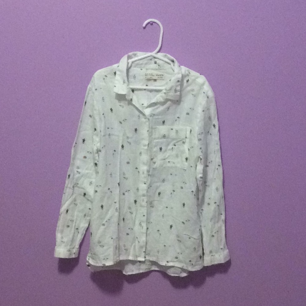 Patterned Button up